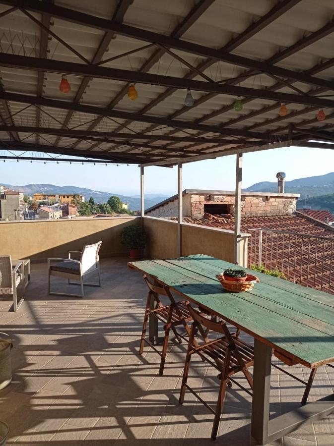 Villa Casa Torre Con Terrazza Panoramica Futani Exterior foto